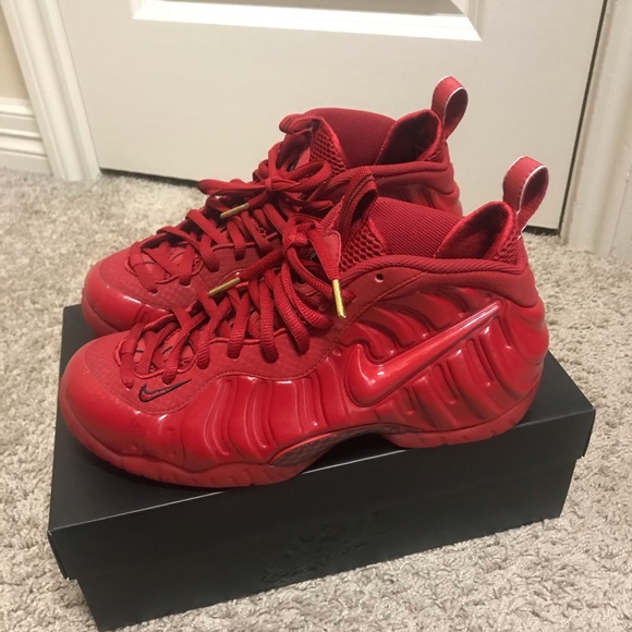 gym red foamposite